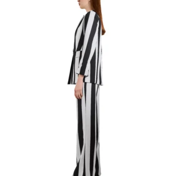 Embellished One-Shoulder Gown & Classic Tuxedo